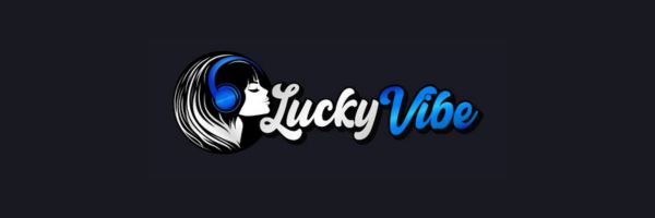 LuckyVibe reels running in a mobile browser
